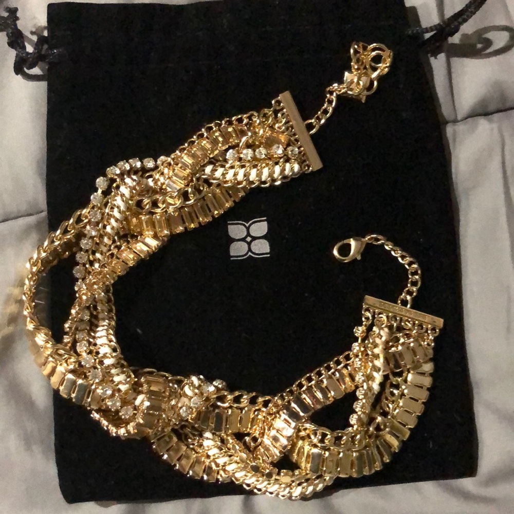 Gold BCBG MaxAzria Chain Choker